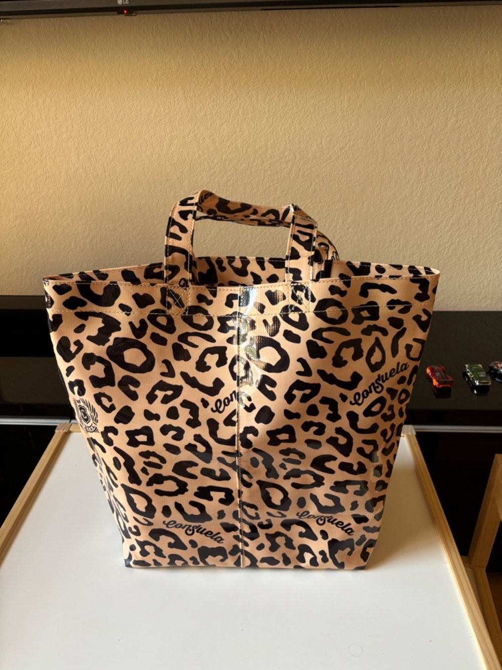 Consuela Puma Leopard  Print Tote Bag - Picture 2 of 3